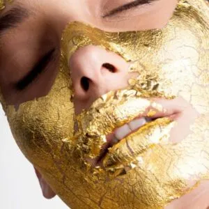 gold mask